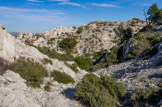 <center>Vallon de l'homme mort.</center>On ne va pas prendre le sentier qui monte aux trois Pics.