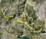 <center>Le tracé.</center>