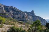 <center>Sur le GR 98-51</center>La Grande Candelle, avec derrière, le Candelon.