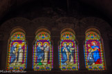 <center>Couvent et Eglise des Dominicains. </center> Ste Catherine de Ricci et Bienheureuse Imelda, ste Agnés et ste Rose de Lima, ste Osanne et ste Luce la Chaste, Jésus et ste Catherine de Sienne.
