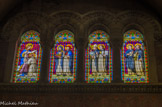 <center>Couvent et Eglise des Dominicains. </center> La vierge et st Reginald, st Raymond de Pennafort et st Hugues Bescher, st Albert le Grand et st Thomas d'Aquin, Bienheureux H Svzo et st Vincent Ferrier.