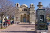 <center>Sainte Eusébie.</center>Cette église a été inaugurée en 1854, à la place d'une ancienne chapelle. Son architecte est Charles Bodin. Les deux tours font office de clochers.