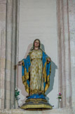 <center>Saint Ferréol les Augustins.</center>La statue de la Vierge Immaculée Conception remplace celle de Notre Dame de Consolation, dite de la Ceinture, en argent qui fut fondue pendant la révolution.
