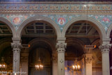 <center>Saint Joseph intra muros. </center> Bas-côté gauche. Les peintures ornementales de la nef datent de 1924 et ont été exécutées par la Maison Paul Aquatella