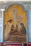 <center>Saint Joseph intra muros. </center> Salle du catéchisme. La mort de Saint-Joseph Pierre Jean (1890).