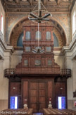 <center>Eglise St Lazare. </center> Orgue installé en 1858, des ateliers Beaucourt et Voegeli de Lyon. Il provient de la salle de spectacle de l'Alcazar.