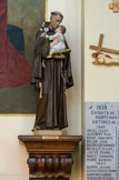 <center>Eglise Saint-Roch, Mazargues.</center> A droite Saint Antoine de Padoue