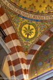 <center>Les pendentifs de la coupole de l'entrée</center>Le palmier et ses dattes. Mère nourricière comme un palmier florissant et porteur de fruits : saint Anselme (+ 1109).