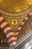<center>Les pendentifs de la coupole centrale</center>L'encensoir. Mère de l'encensoir, tout fumant Souveraine des Anges : saint Pierre de Celle (+ 1182).