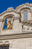 <center>Notre-dame de la Garde.</center>Arrière de la basilique. La sacristie.