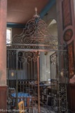 <center>Eglise Saint Théodore. </center>Grilles qui ont été déplacées de l'entrée du choeur.