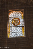 <center>Eglise Saint Théodore. </center>Vitraux de la nef, à droite. Le Sacré-Coeur.