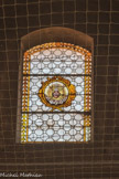 <center>Eglise Saint Théodore. </center>Vitraux du choeur. Le Sacré-Coeur.