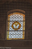 <center>Eglise Saint Théodore. </center>Vitraux du choeur. L'hostie