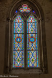 <center>L'église Saint-Michel-Archange </center> Verrière des chapelles.