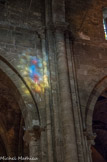 <center>La Nef.</center>Les vitraux sont signés par le maître verrier Max Ingrand.