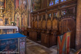 <center>Église Saint-Germain-l'Auxerrois.</center> Chapelle de la Vierge. Les stalles.