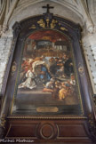<center>Église Saint-Germain-l'Auxerrois.</center>Chapelle Sainte-Clotilde. La grande peinture de Sébastien Bourdon (1616-16781) Saint Pierre Nolasque recevant l'habit de l'ordre de la Merci provient du couvent de la Merci. A la suite d’une vision qu’il eut de la Vierge en 1218, il fonda, avec saint Raymond de Penyafort, l’Ordre de Notre-Dame de la Merci, pour le rachat des captifs chrétiens.