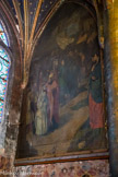 <center>Église Saint-Germain-l'Auxerrois.</center>Chapelle de Sainte Genevieve. Les tableraux, de Jean-François Gigoux (1841, représentent des épisodes de la vie de la sainte.
