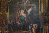 <center>Église Saint-Germain-l'Auxerrois.</center> Descente de croix, fresque de J. Guichard (1845). Moïse et St Pierre.