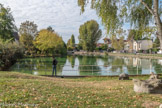 <center>Enghien-les-Bains. </center> Le lac Nord.