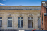 <center>Le château d’Asnières. </center> Façade arrière du premier étage, coté église.