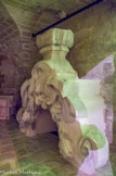 <center>Le château d’Asnières. </center>Mascaron de la façade principale, quand on supprimé un coté du L.