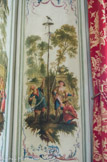 <center>Le château de Champs-sur-Marne. </center>Salon Chinois.  A l’angle proche du fumoir, tir au pigeon.