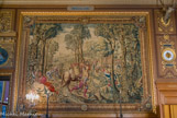 <center>Le château de Chantilly. </center> La Galerie des Cerfs. L'assemnlée.