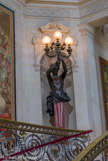 <center>Le château de Chantilly. </center> Le grand escalier d'honneur.