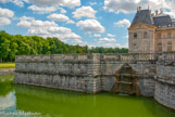 <center>Le château de Vaux le Vicomte. </center> Fossés de Vaux-le-Vicomte (nord)