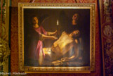 <center>Chambre à coucher du surintendant. </center> Le Christ au Sépulcre attribué à Trophime Bigot ( 1579-1649).