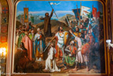 <center>Salle des croisades.</center> Procession des croisés autour de Jérusalem, la veille de sa prise, avec Pierre l'Ermite.