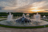 <center>Les jardins de Versailles.</center> Le bassin de Latone.