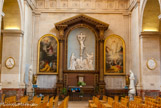 <center>L'église Notre-Dame.</center> L'église Notre-Dame conserve un Christ en croix de marbre de 1690 réalisé par le sculpteur Laurent Magnier. Ce Christ était autrefois situé sur le maître-autel de l'église du prieuré du Val-Saint-Éloi, à Longjumeau, disparu depuis. Les statues de la Vierge et de saint Jean, également en marbre, qui entourent ce Christ ont été ajoutées ultérieurement. Tableaux de la Transfiguration.