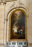 <center> La cathédrale Saint-Louis.</center> L'Adoration des bergers par Jean Restout (1761).