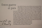 <center>Entre guerre et paix.</center>Né en 1808 à El Guettana, près de Mascara, dans la province d’Oran, Abd el-Kader est un jeune homme destiné à l’étude religieuse. Avec la prise d’Alger par les Français en 1830 et la chute de la régence turque, il devient en 1832, à la place de son père, le chef de la résistance dans l’Ouest algérien. Le jeune émir se révèle un stratège remarquable, qui sait aussi négocier la paix. Avec le traité de la Tafna en 1837, il obtient un vaste territoire et organise les bases d’un premier État et d'une armée régulière, bat monnaie, collecte l’impôt et noue des relations diplomatiques. À partir de 1839, la guerre s’intensifie: l’armée française d’Afrique bénéficie de renforts et pratique la politique de la terre brûlée pour affamer les populations. En 1843, la prise de la Smala, capitale mobile de l’émir, affermit la supériorité française. Abd el-Kader se replie au Maroc, mais les attaques redoublées de la France contre le royaume chérifien le privent de cet appui. Il ne peut soutenir longtemps les efforts de guerre consentis par la France. Fin 1847, il décide de déposer les armes, à la condition de pouvoir émigrer en terre d’Islam.