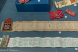 <center></center>50. Rouleau de prière arménien, exceptionnellement long pour un admirateur de saint Grégoire de Narek, 1844. <br> 51. Rouleau de prière arménien témoignant d’une profonde dévotion envers les Anges, 1866 et 1867. <br> 53. Ensemble de dix pochettes de protection pour amulettes, XIXe siècle.
