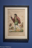 <center>Portrait véritable et remarquable du fameux Michel Nostradamus</center>Chez Jean (imprimeur)
Paris, France 18e siècle Gravure sur bois.
Mucem, Marseille.