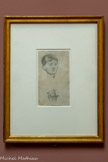 <center>Feuille d'études avec têtes de madame Cezanne et de Louis-Auguste Cezanne (recto) </center>Vers 1877-1881. Graphite sur papier vélin crème.
États-Unis, Cambridge (MA), Harvard Art Museums, legs Marian H. Phinney 1962.
