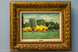 <center>Bosquet au Jas de Bouffan</center>Vers 1871.
Huile sur carton.
Japon, Hiroshima, Hiroshima Museum of Art, dépôt de KOKUYO CO. LTD
