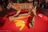 <center>Les animaux</center>Tigre du Muséum d’Histoire naturelle d’Aix-en-Provence dans « Trouble fête » au Musée des tapisseries et au TNP Villeurbanne. <br> Le Zebre joue en public pour la première fois