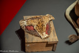 <center>Culotte en ocelot du dompteur Gilbert Houcke</center>Gilbert Houcke
Peau d’ocelot (Leopardus pardalis)
Collection Alain Frère