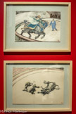<center>Feuillets issus de l'ouvrage « Au cirque »</center>Henri de Toulouse-Lautrec
Paris, Goupil, 1905 Lithographies
Collection particulière