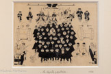 <center></center>Ric et Rac - 24 février 1934 (1861 - Tome 2) Un député se promène. Encre de Chine 24 x 32 cm Collection famille Albert Dubout