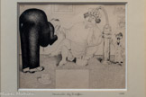 <center></center>Marianne - 15 mars 1933 (1757 - Tome 2)
Mondanités
Eh bien, Monsieur, il me semble que vous insistez un peu trop !...
Excusez-moi... Baronne, mon chewing-gum s'est collé à votre main ! Encre de Chine 26 x 33 cm
Collection famille Albert Dubout
