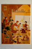 <center></center>10 septembre 1960 (7913 - Tome 6) Illustration du Château de ma mère Encre de Chine aquarellée 31 x 24 cm Collection particulière