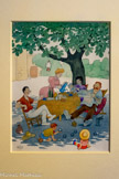 <center></center>23 novembre 1958 (7844 - Tome 6) Illustration de La Gloire de mon père Encre de Chine aquarellée 24 x 18 cm Collection particulière