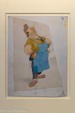 <center></center>Octobre 1948 (7040 - Tome 5) Illustration de Marius Encre de Chine aquarellée 22 x 16 Collection particulière