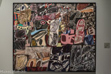 LE DÉCHIFFREUR. 26 Sept 1977
Jean Dubuffet
Collage de 28 pièces d’acryle sur papier marouflé sur toile
[Musée d’Art moderne et contemporain de Saint Etienne Métropole]